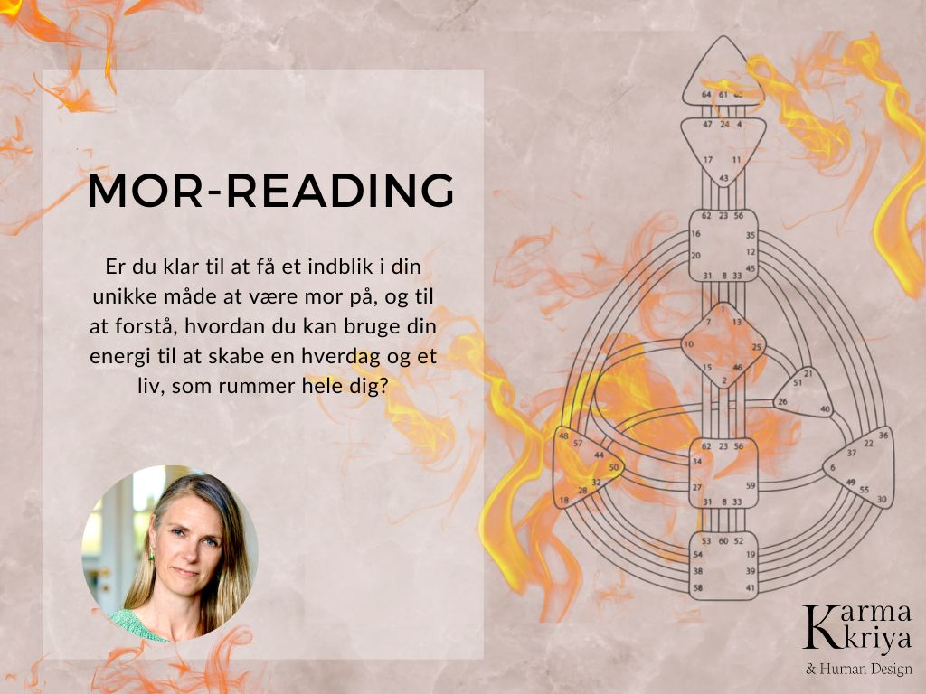 Human Design Reading på dansk for mødre