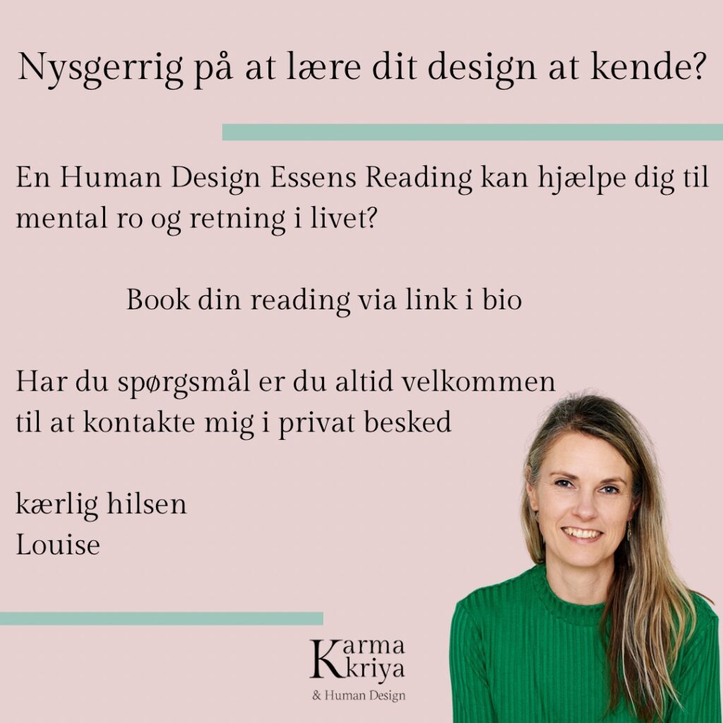 Human Design Manifestor på dansk