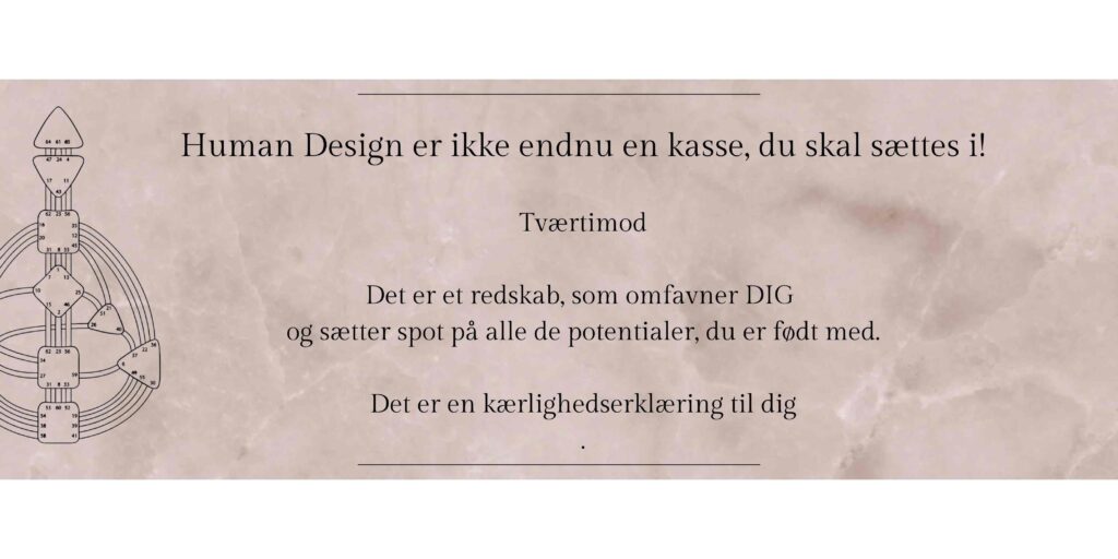 Human Design på dansk