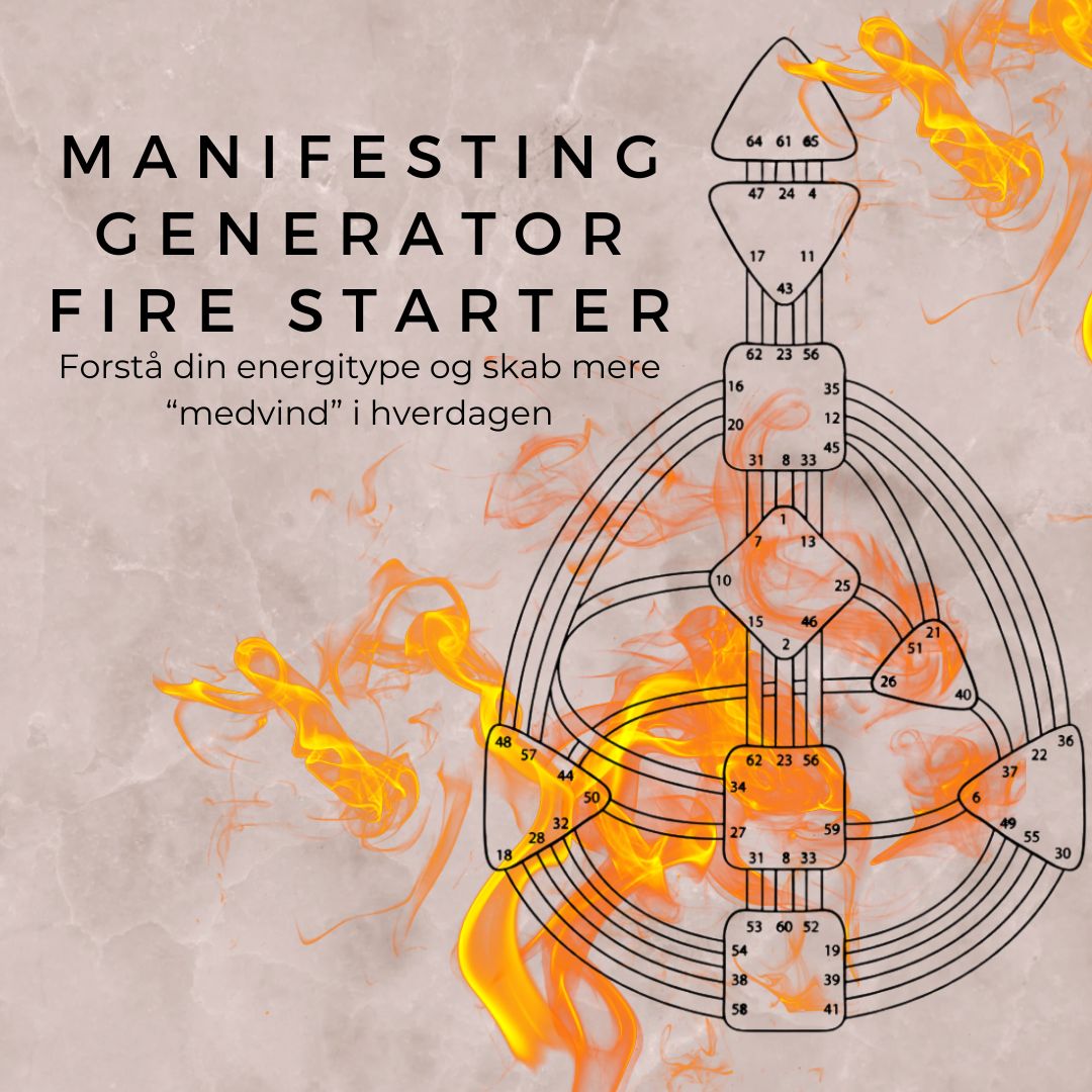 Human Design Reading på dansk, Dansk Manifesting Generator, forstå din energitype